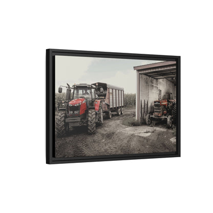 Massey Ferguson Legacy Photo Wall Art on Framed Canvas