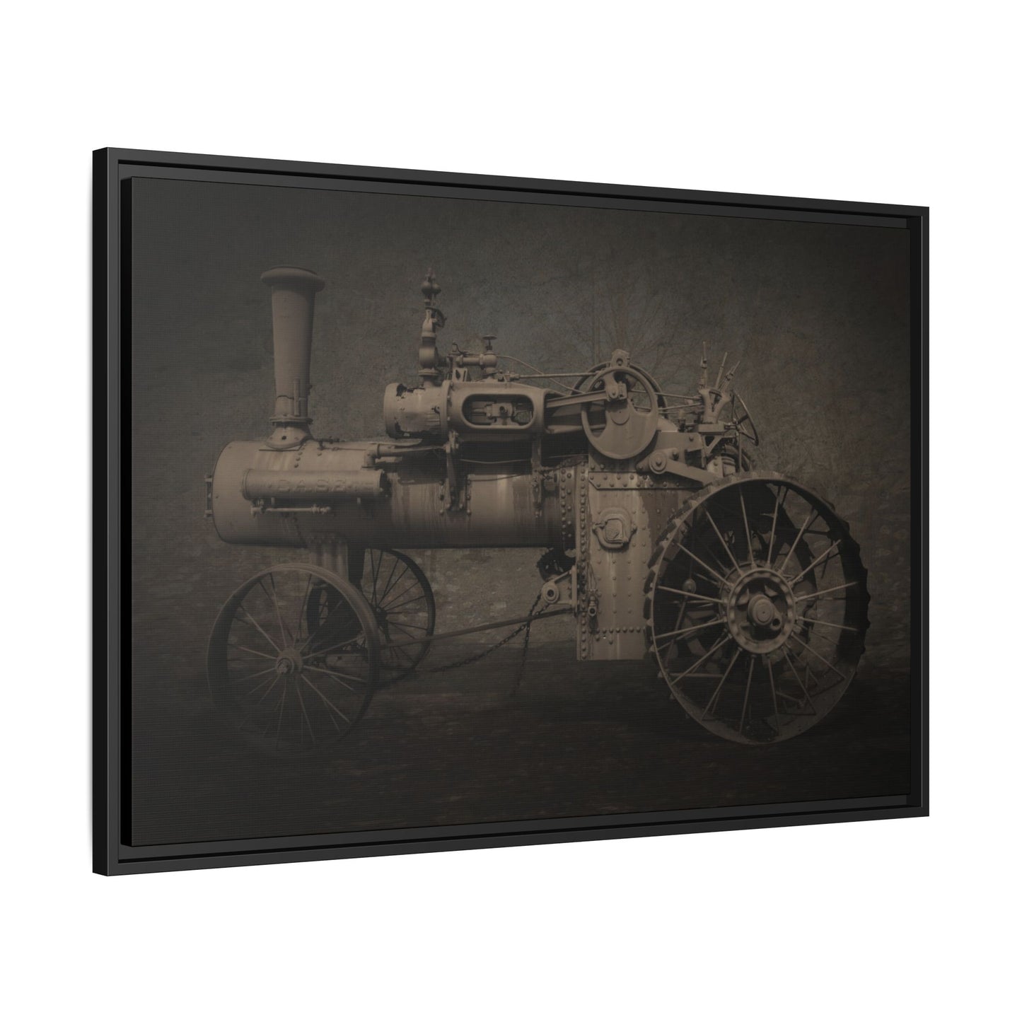 Vintage CASE 65 HP Tractor Photo Wall Art on Canvas