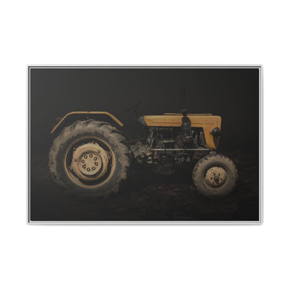 Vintage Usra Tractor Photo Wall Art on Canvas