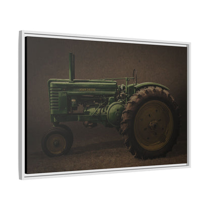 Vintage John Deere Model G | Framed Wall Art on Stretched Canvas