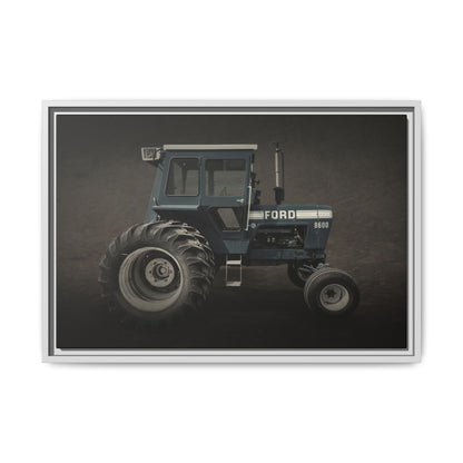 Vintage Ford 8600 Tractor Photo Wall Art on Canvas