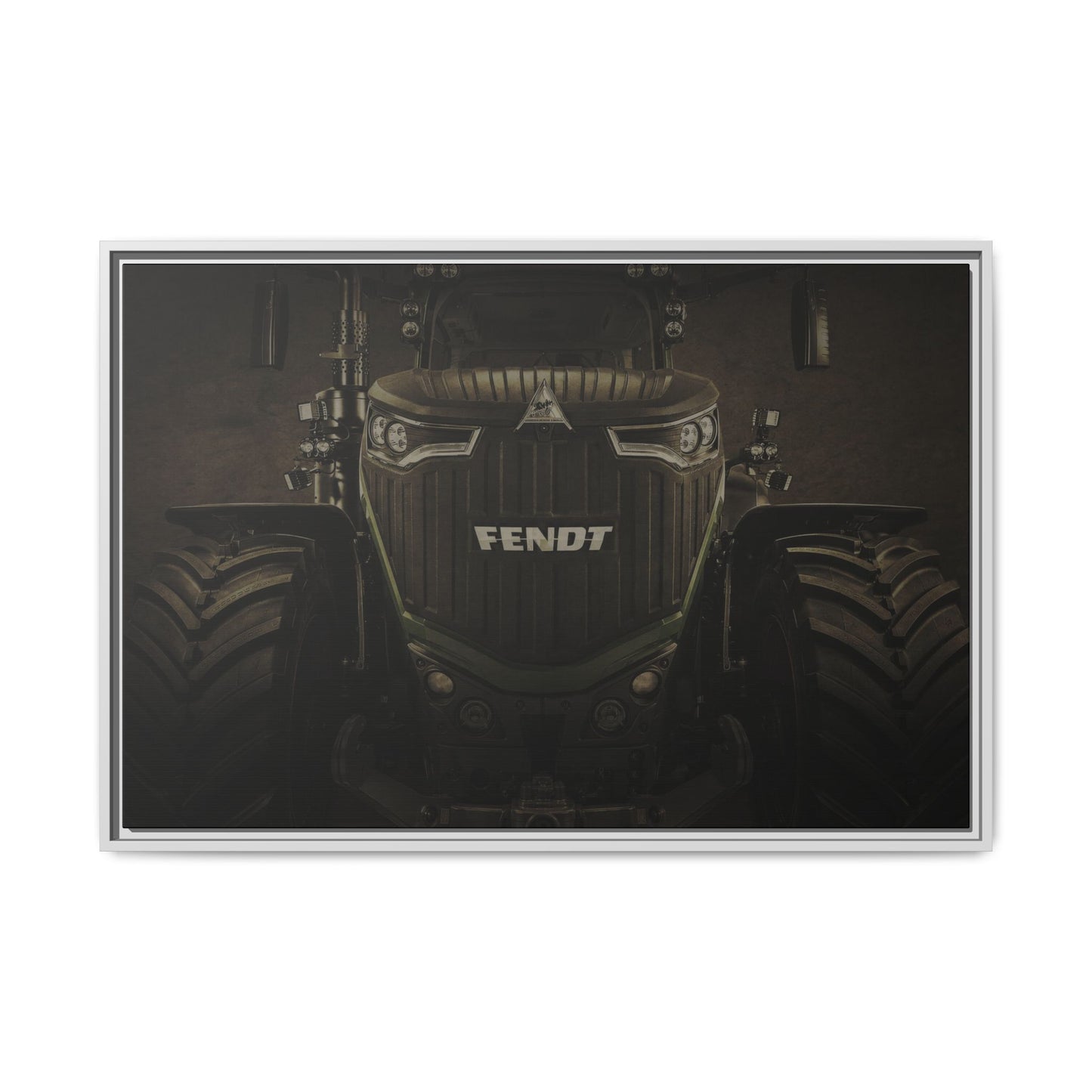 Fendt 1000 Coming At You | Framed Wall Art on Stretched Canvas