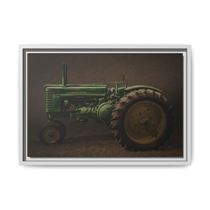Vintage John Deere Model G | Framed Wall Art on Stretched Canvas