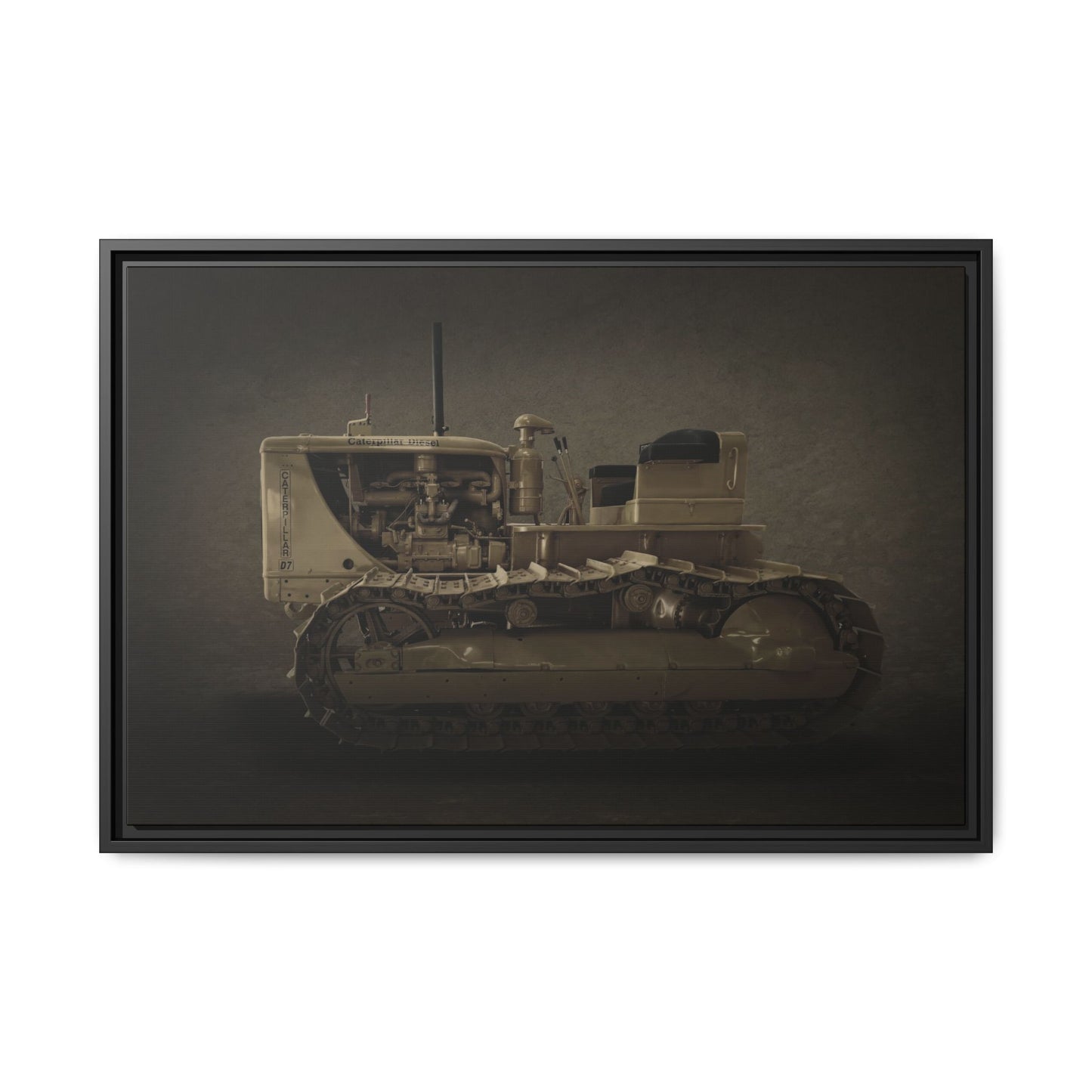 Classic D7 Crawler Photo Art on Framed Canvas