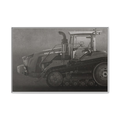 Fendt 110 Track Side View | Framed Photo Wall Art on Canvas