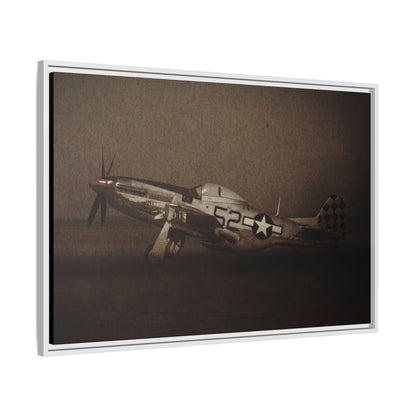 P-51 MUSTANG | Framed Wall Art on Stretched Canvas