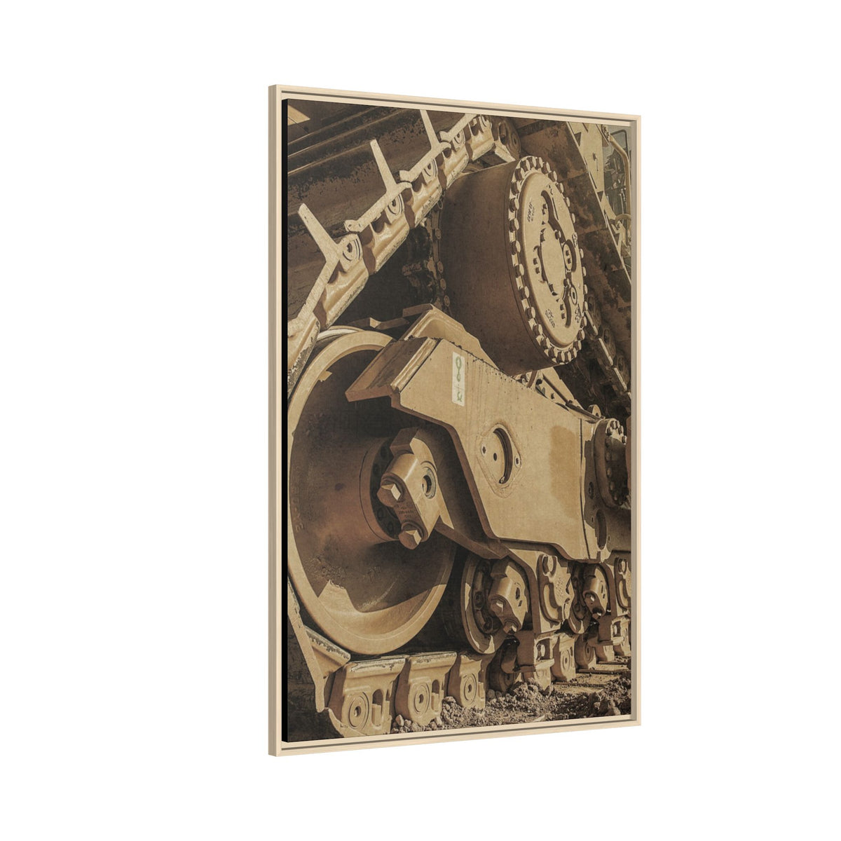 Epic D8 Dozer Track | FRAMED | Center Panel