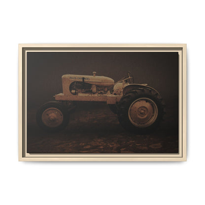 Vintage Allis Chalmers WC | Framed Wall Art on Stretched Canvas