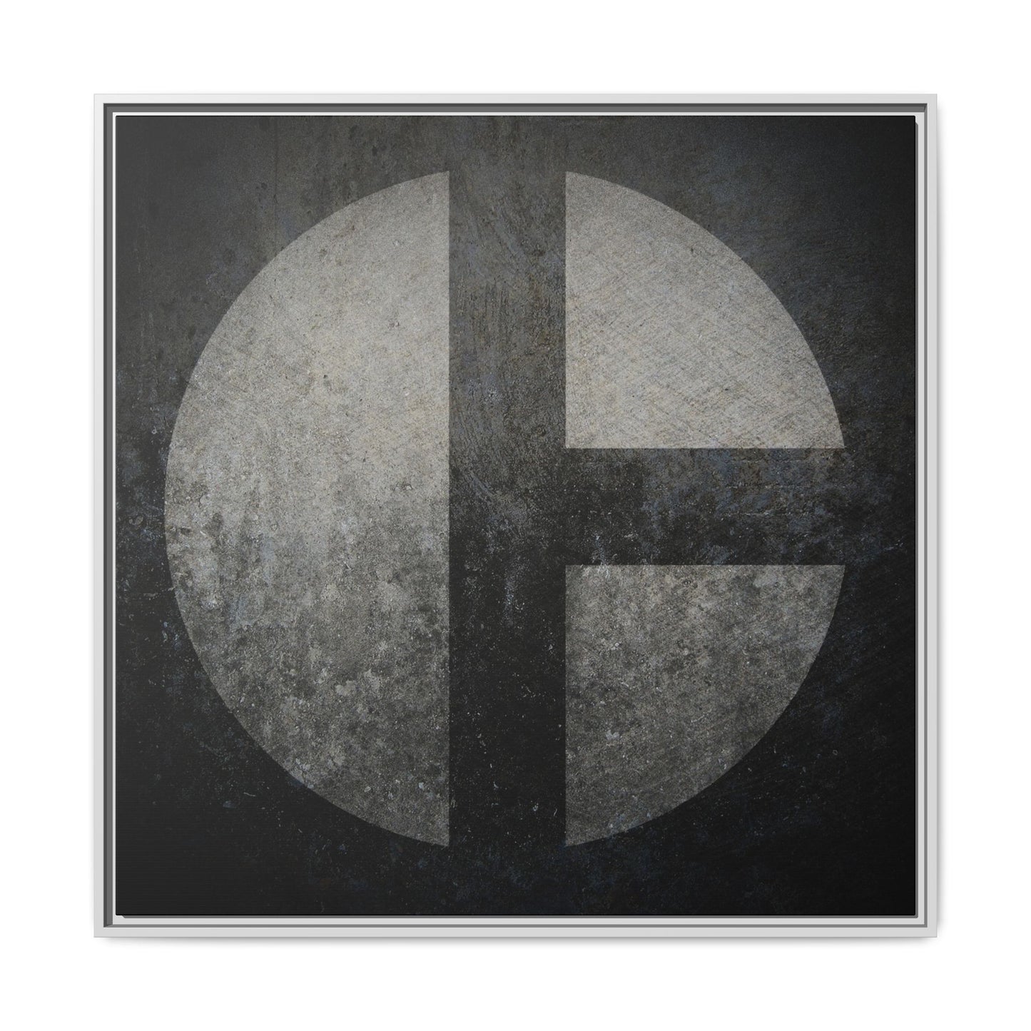 C Moon  | Framed Wall Art on Stretched Canvas