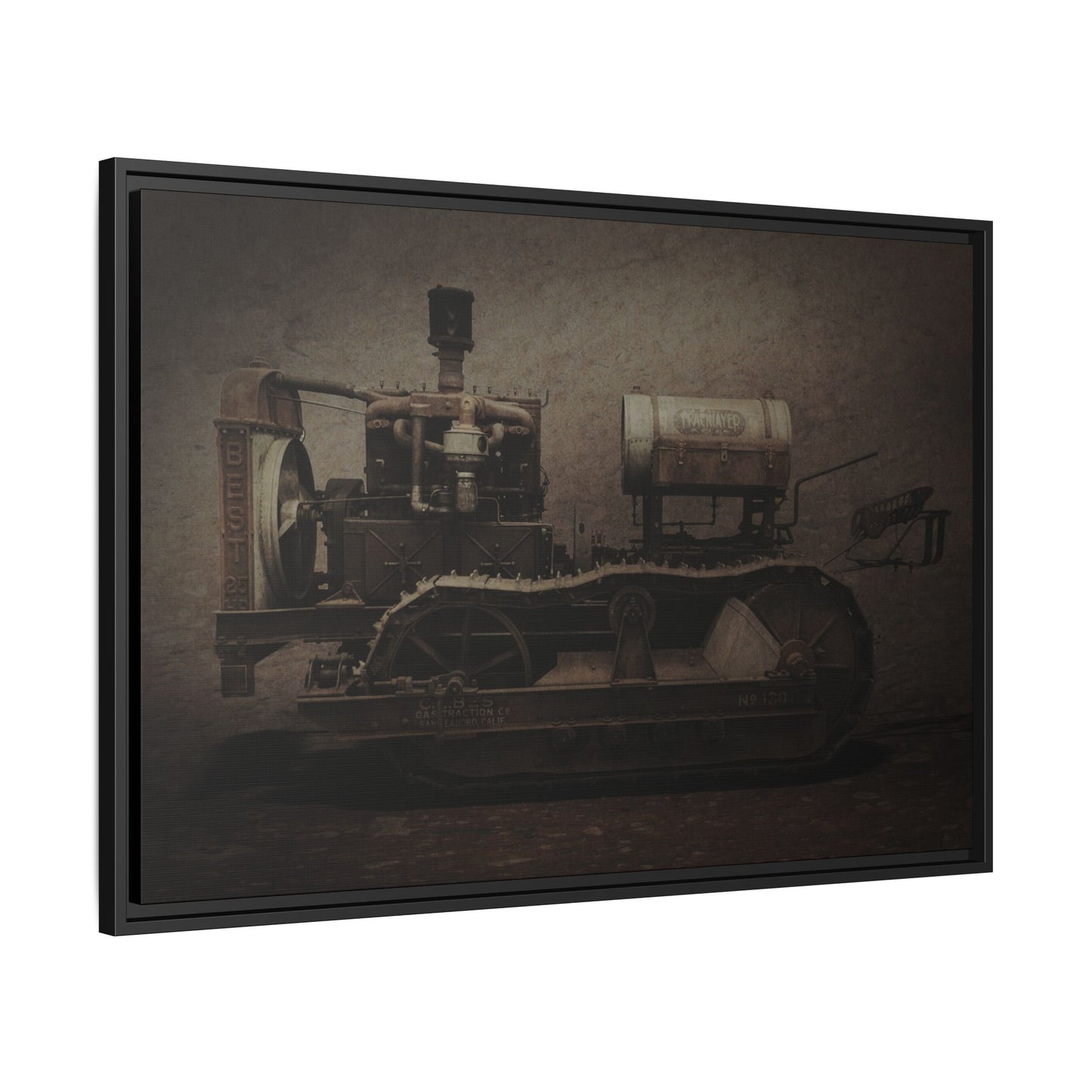 Vintage HOLT BEST 25 Crawler | Framed Wall Art on Stretched Canvas