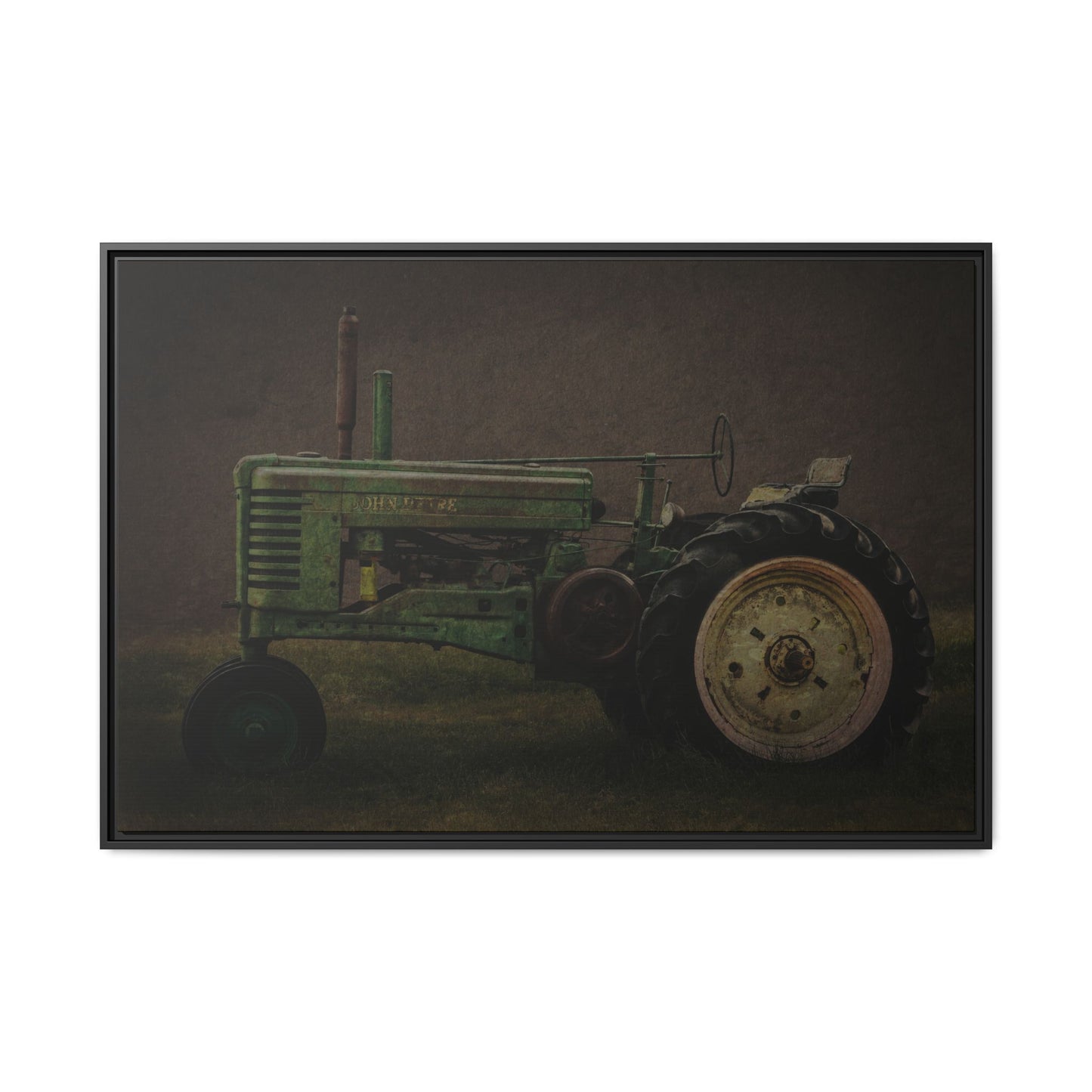 Vintage John Deere G | Framed Wall Art on Stretched Canvas
