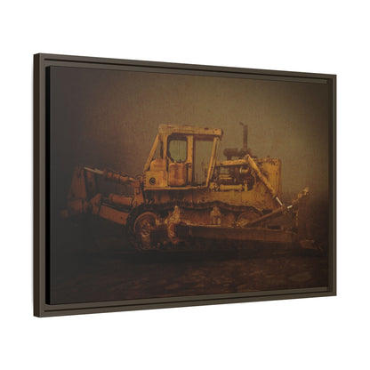 Classic D8 Dozer | Framed Wall Art on Stretched Canvas
