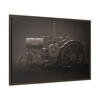 Vintage International Titan 10-20 Tractor | Framed Wall Art on Stretched Canvas