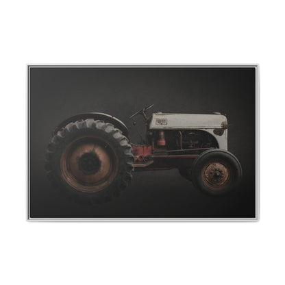 Vintage Ford 8N Tractor Photo Wall Art on Canvas