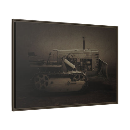 Vintage John Deere MC | Framed Wall Art on Stretched Canvas