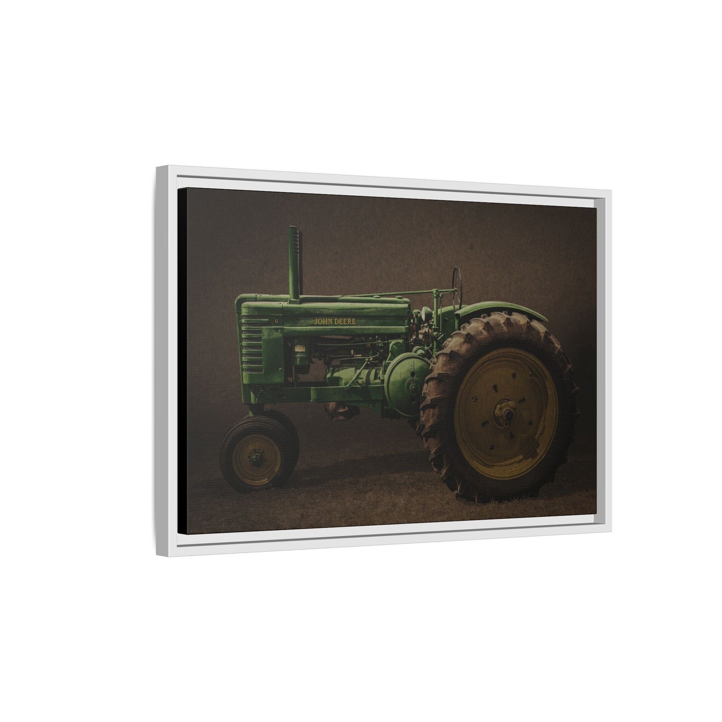 Vintage John Deere Model G | Framed Wall Art on Stretched Canvas