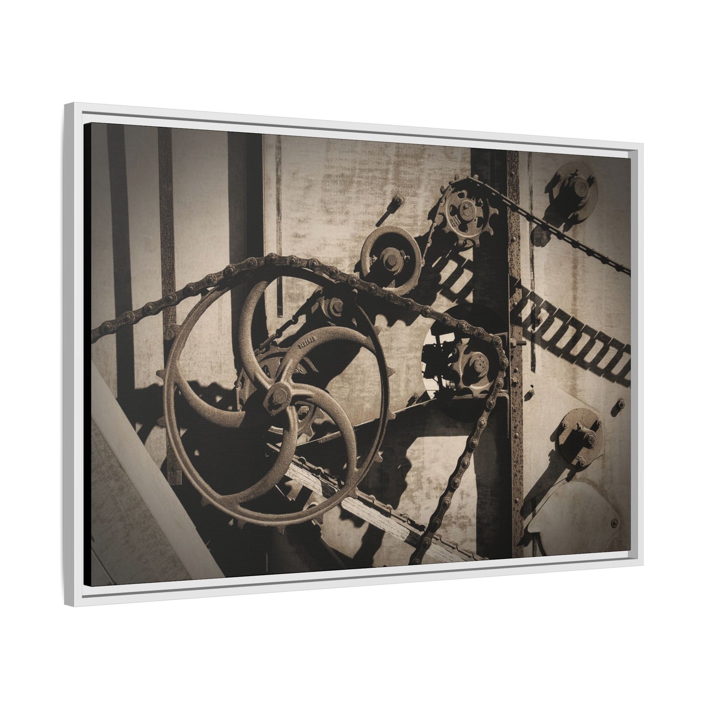 Holt Harvester Detail | Photo Wall Art on Canvas