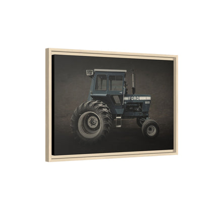 Vintage Ford 8600 Tractor Photo Wall Art on Canvas