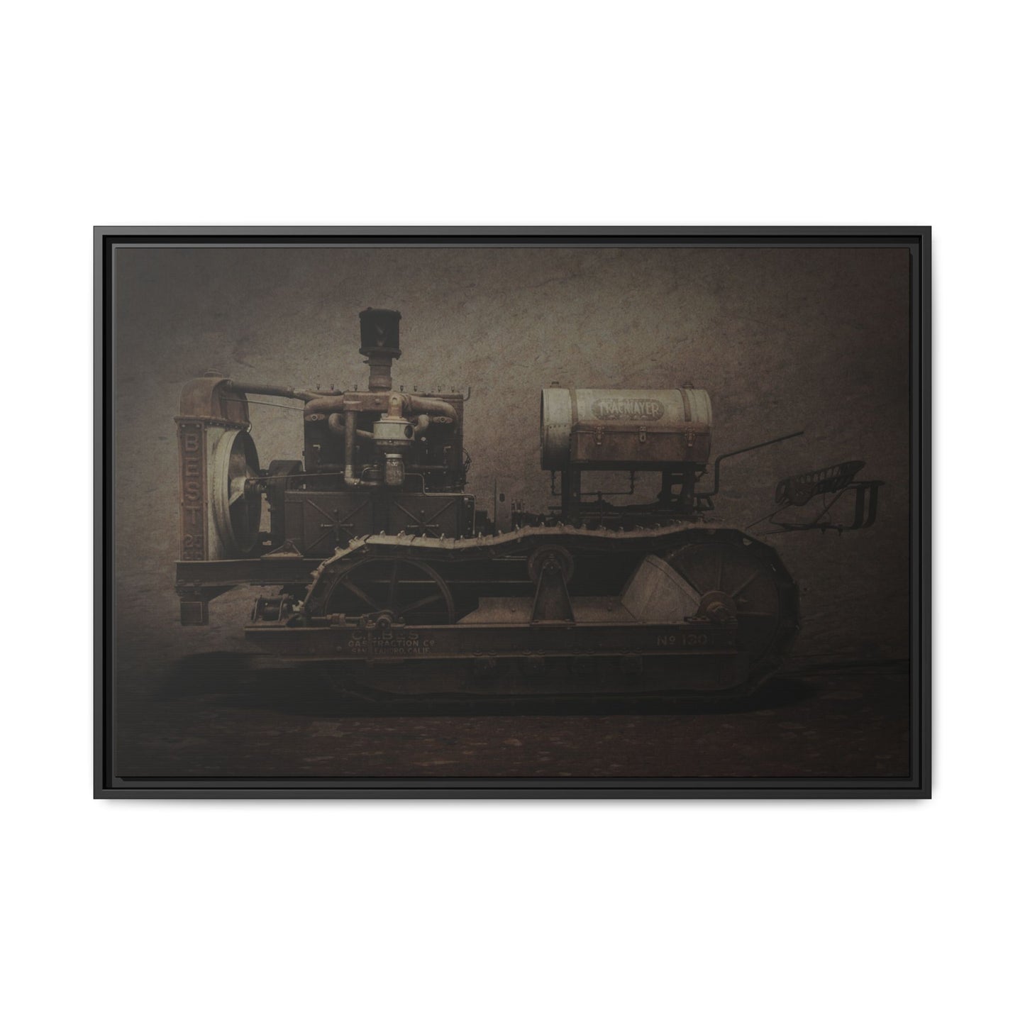 Vintage HOLT BEST 25 Crawler | Framed Wall Art on Stretched Canvas