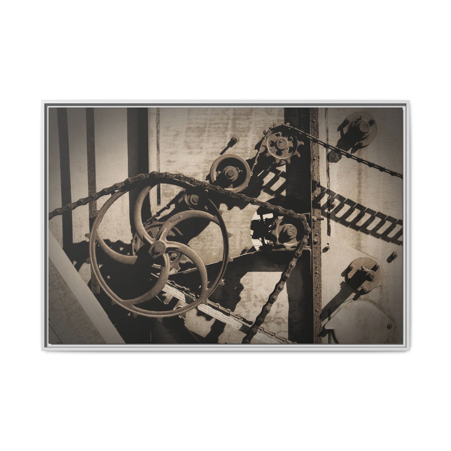Holt Harvester Detail | Photo Wall Art on Canvas