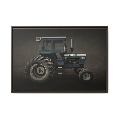 Vintage Ford 8600 Tractor Photo Wall Art on Canvas