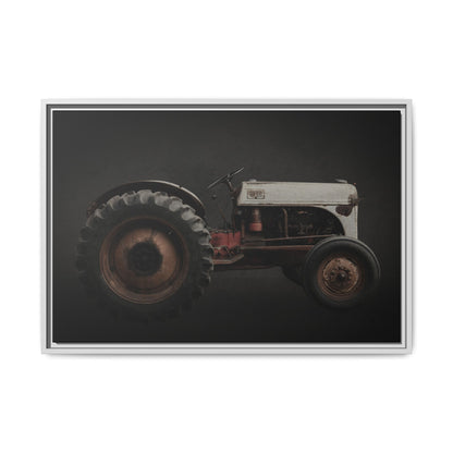 Vintage Ford 8N Tractor Photo Wall Art on Canvas