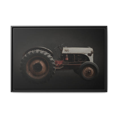 Vintage Ford 8N Tractor Photo Wall Art on Canvas