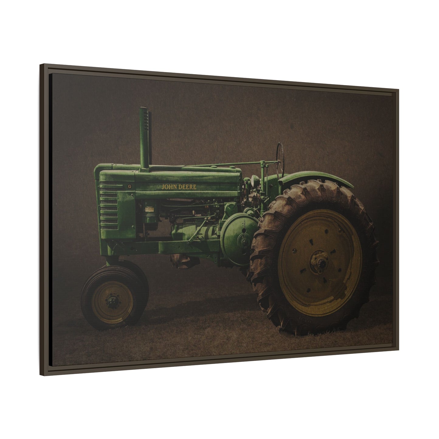 Vintage John Deere Model G | Framed Wall Art on Stretched Canvas