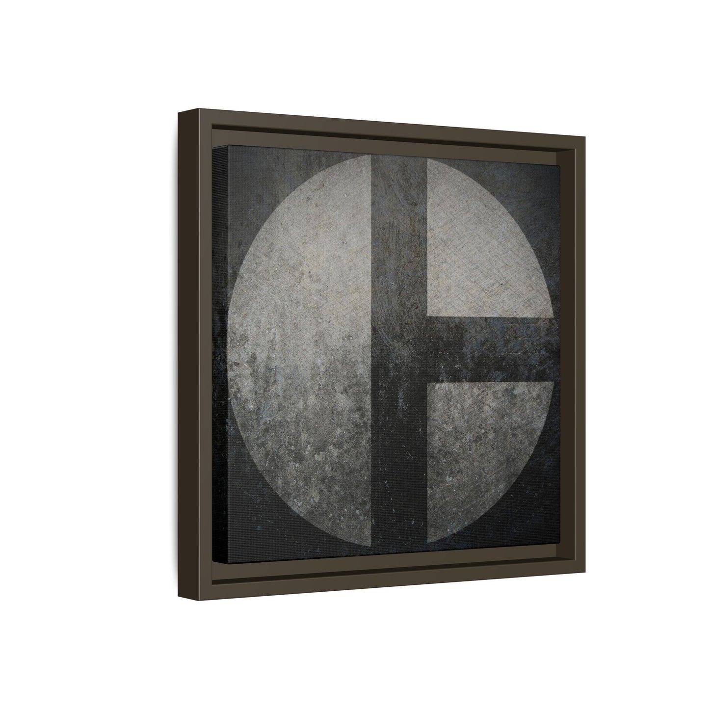 C Moon  | Framed Wall Art on Stretched Canvas