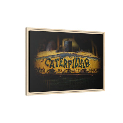 Vintage  Crawler Grill | Framed Wall Art on Stretched Canvas