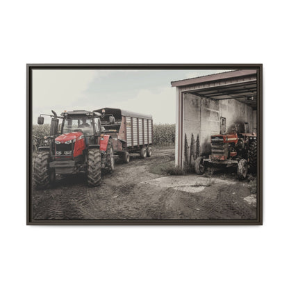 Massey Ferguson Legacy Photo Wall Art on Framed Canvas