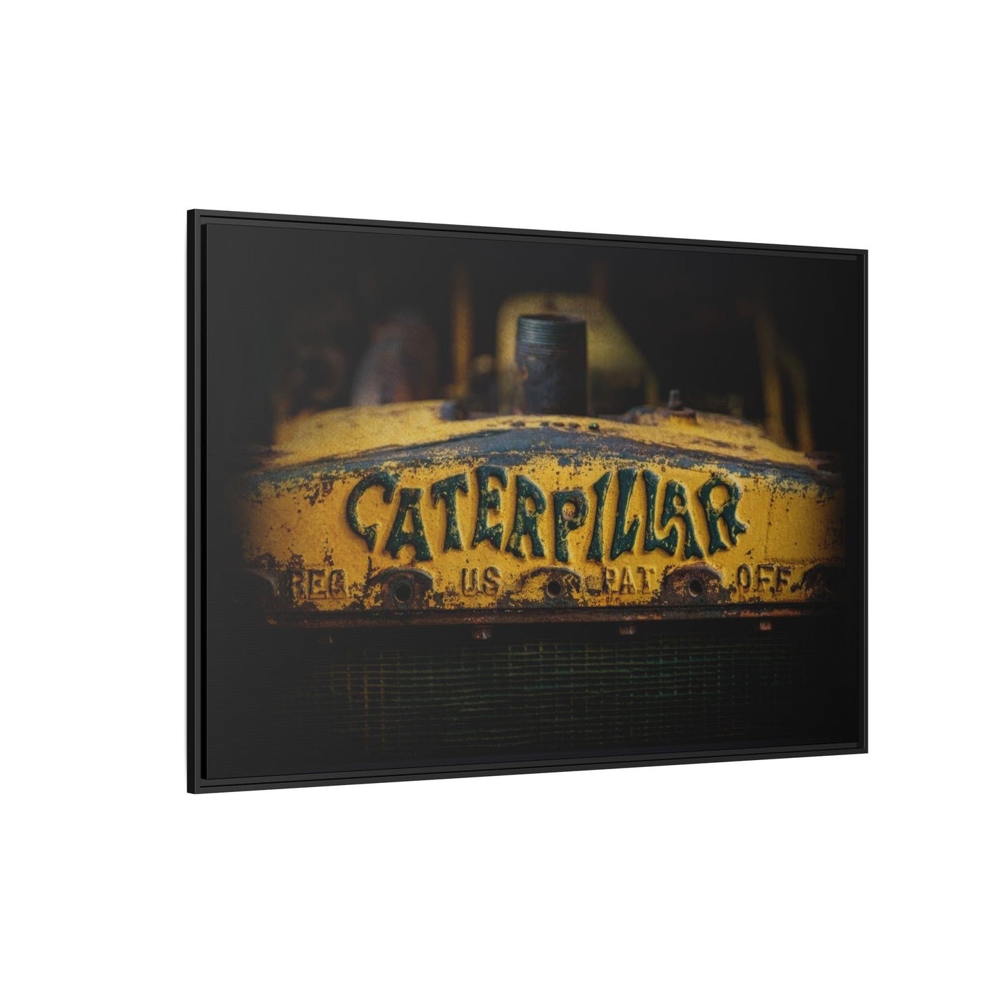Vintage  Crawler Grill | Framed Wall Art on Stretched Canvas