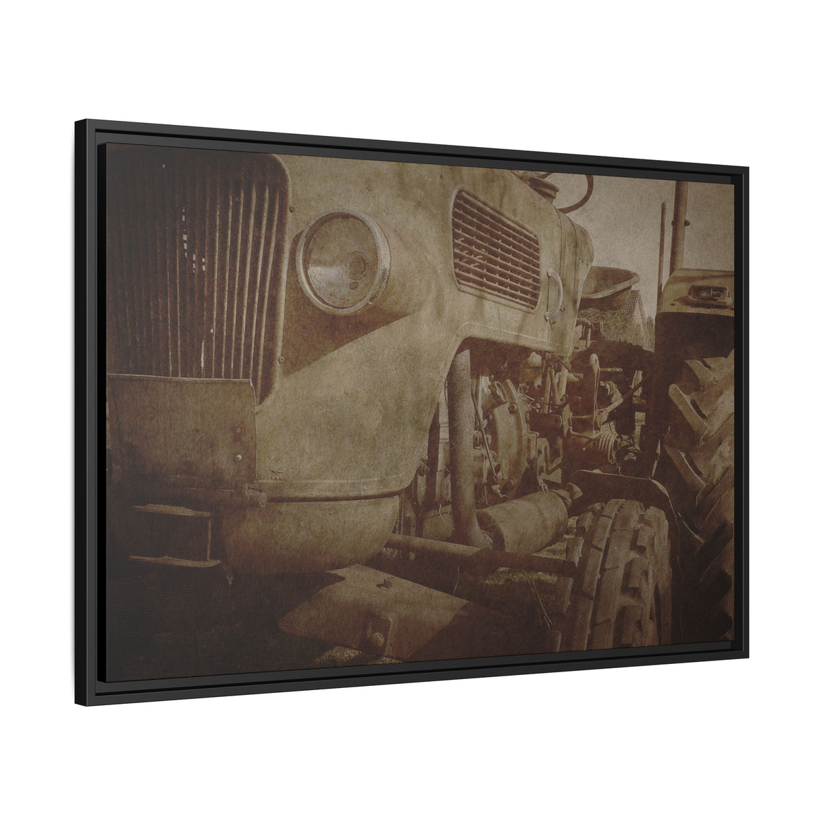 Legacy Fenct Patina | Framed Photo Wall Art on Canvas