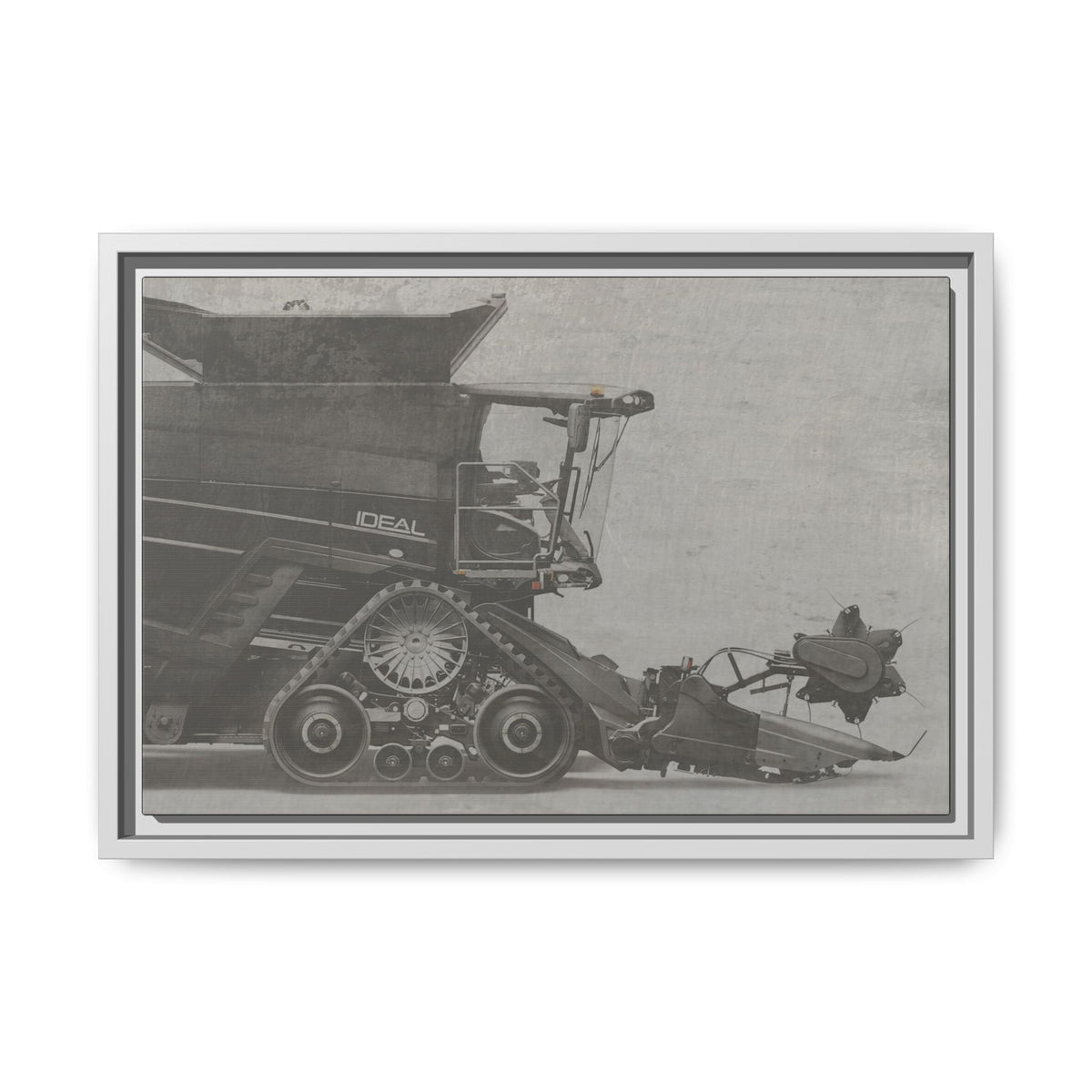 Fendt Ideal Side View | Framed Photo Wall Art on Canvas