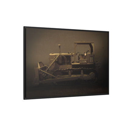 Classic D7 Dozer | Framed Wall Art on Stretched Canvas