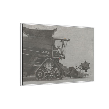 Fendt Ideal Side View | Framed Photo Wall Art on Canvas