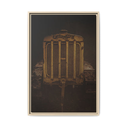 Classic Crawler Grill Comming At You | Framed Wall Art on Stretched Canvas