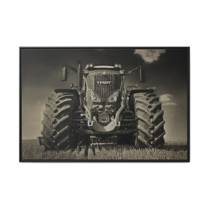 Fendt 800 Vario Coming At You | Framed Photo Wall Art on Canvas