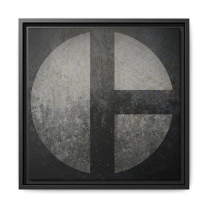 C Moon  | Framed Wall Art on Stretched Canvas