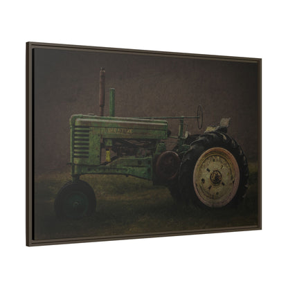 Vintage John Deere G | Framed Wall Art on Stretched Canvas