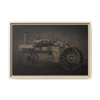 Vintage CASE 65 HP Tractor Photo Wall Art on Canvas