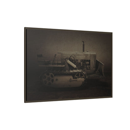Vintage John Deere MC | Framed Wall Art on Stretched Canvas