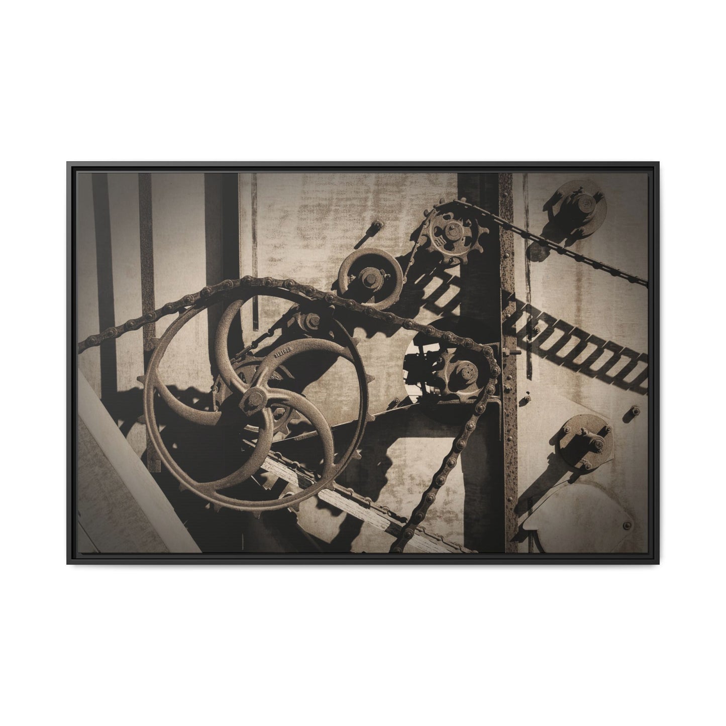 Holt Harvester Detail | Photo Wall Art on Canvas