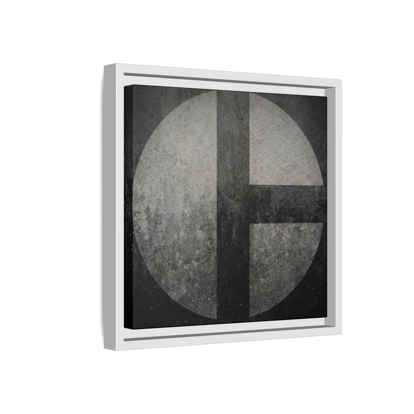 C Moon  | Framed Wall Art on Stretched Canvas