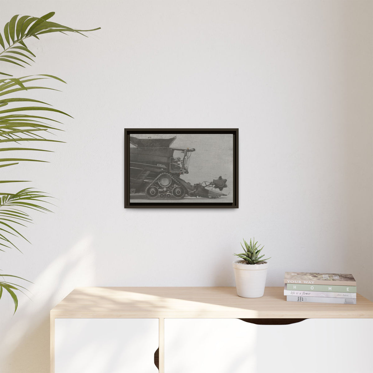 Fendt Ideal Side View | Framed Photo Wall Art on Canvas