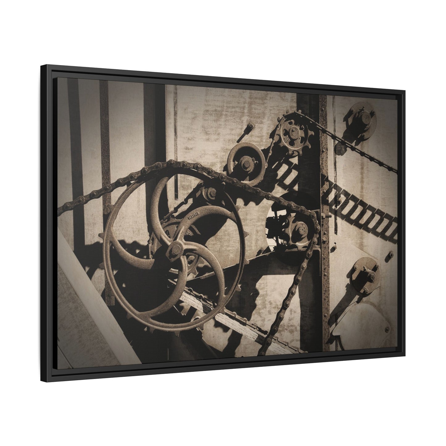 Holt Harvester Detail | Photo Wall Art on Canvas