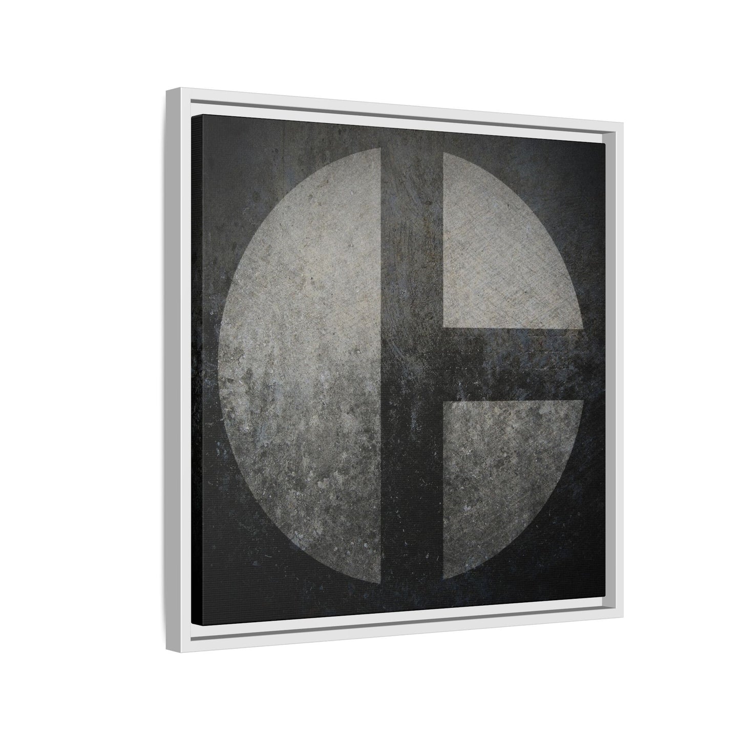 C Moon  | Framed Wall Art on Stretched Canvas