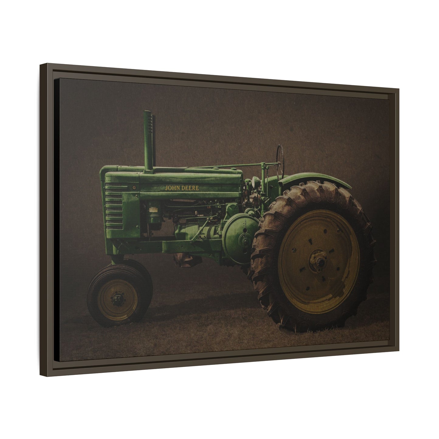 Vintage John Deere Model G | Framed Wall Art on Stretched Canvas