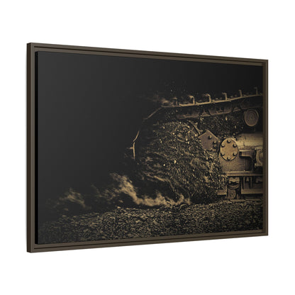 Big D11 Dozer Detail | Photo Art on Framed Canvas