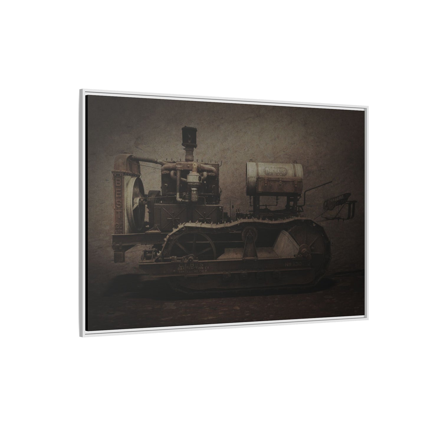 Vintage HOLT BEST 25 Crawler | Framed Wall Art on Stretched Canvas
